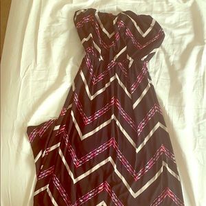 Strapless Junior Dress